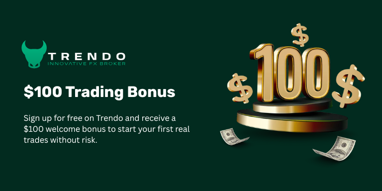 Trendo $100 No Deposit Bonus
