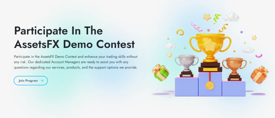 AssetsFX Demo Contest – Win Cash Prizes