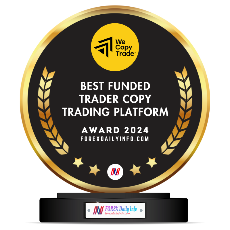 WeCopyTrade awarded The Best Funded Trader Copy Trading Platform 2024