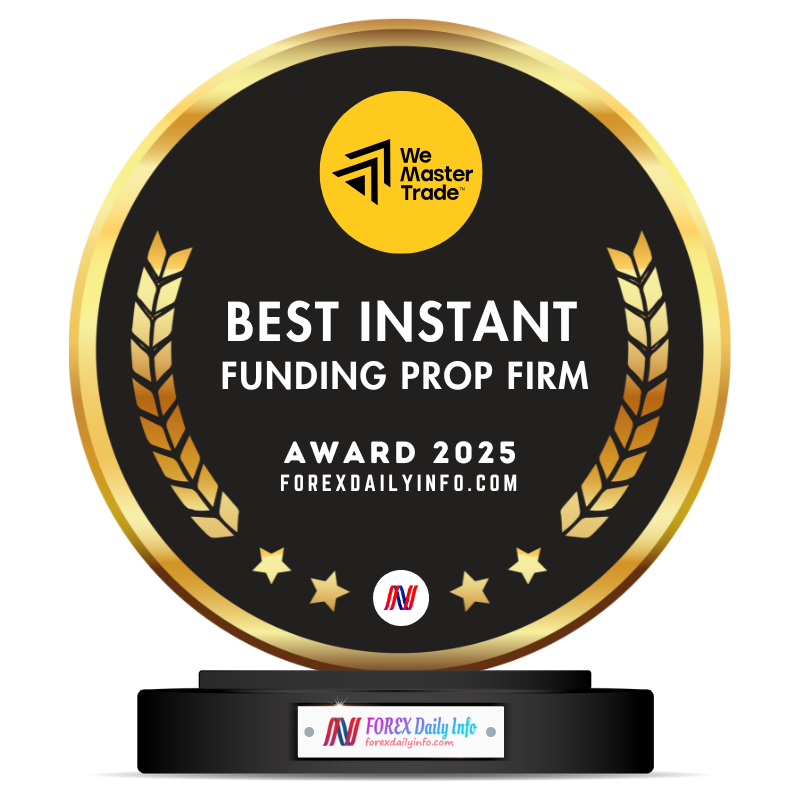 WeMasterTrade Awarded Best Instant Funding Prop Firm 2025 Award 3 WeMasterTrade Awarded Best Instant Funding Prop Firm 2025 Award