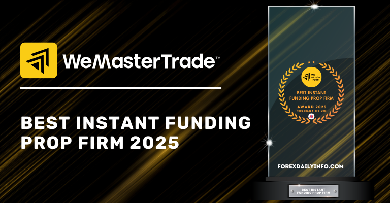 WeMasterTrade Awarded Best Instant Funding Prop Firm 2025 Award 2 WeMasterTrade Best Instant Funding Prop Firm 2025 Award