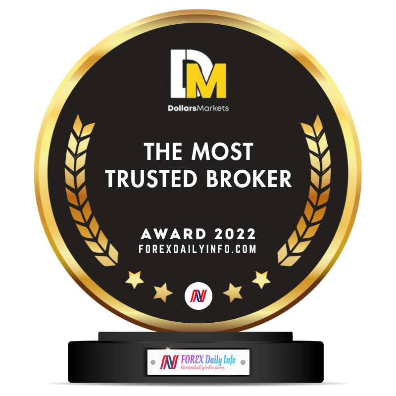 Dollars Markets Named The Most Trusted Broker 2022 by ForexDailyInfo