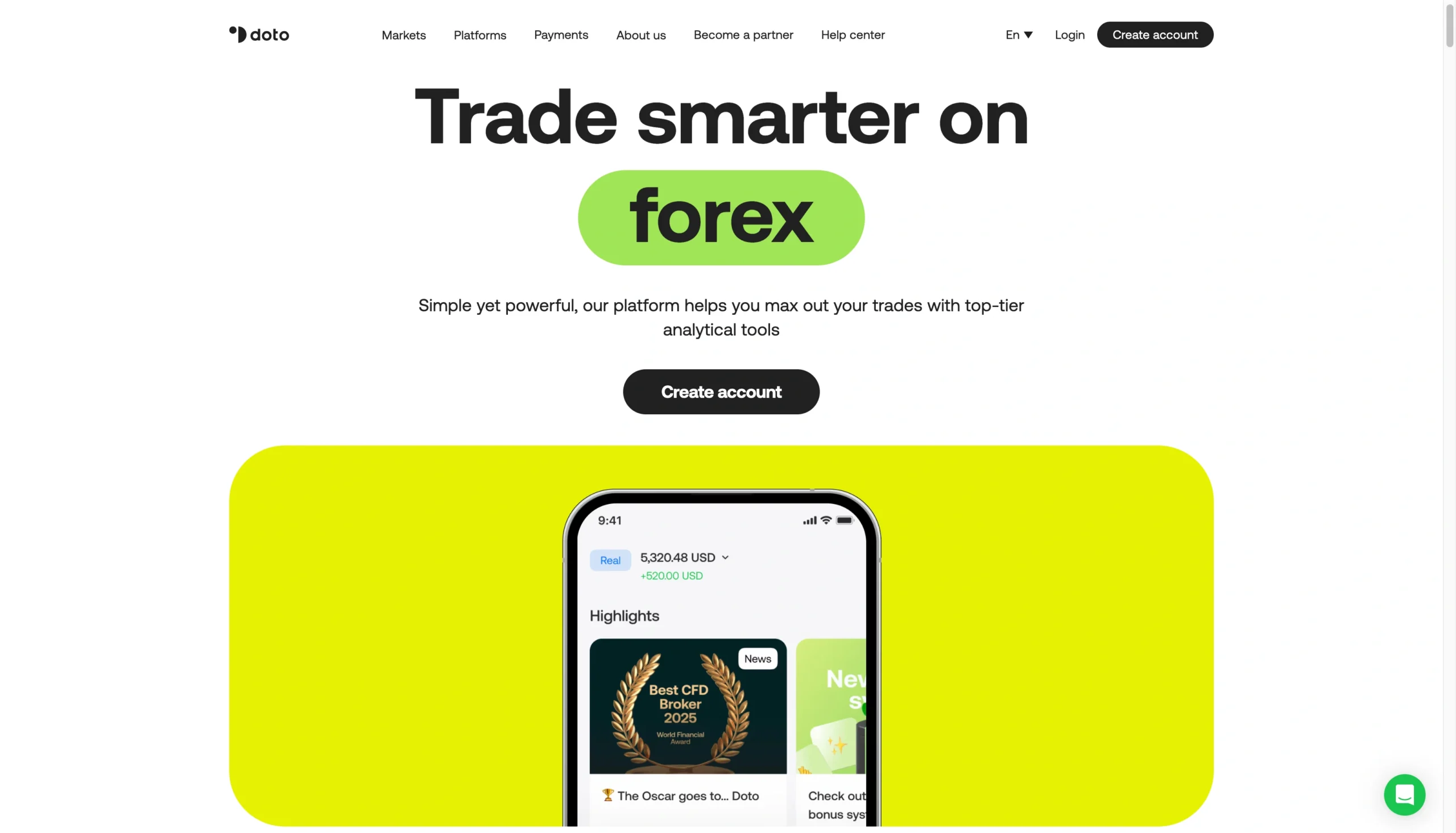 doto forex broker