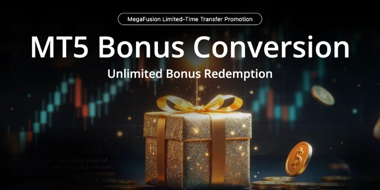 Mega Fusion MT5 Bonus Up To 50%